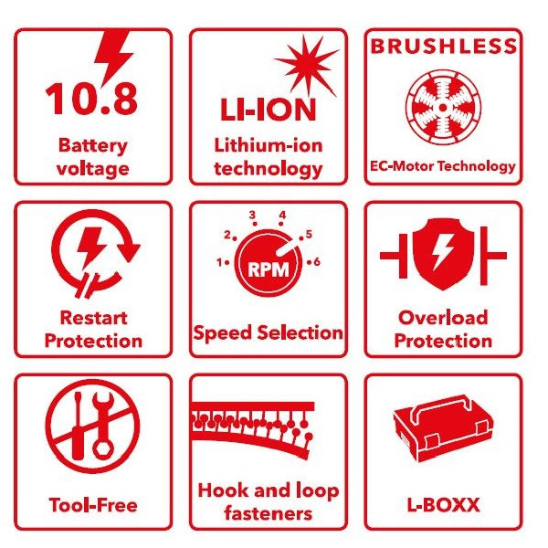دستگاه پولیش فلکس مدل PXE 80 10.8-EC/2.5 Set