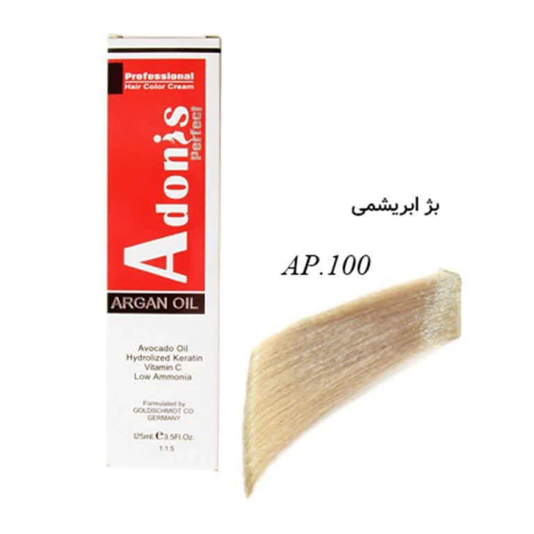رنگ مو آدونیس AP.100 بژ ابریشمی