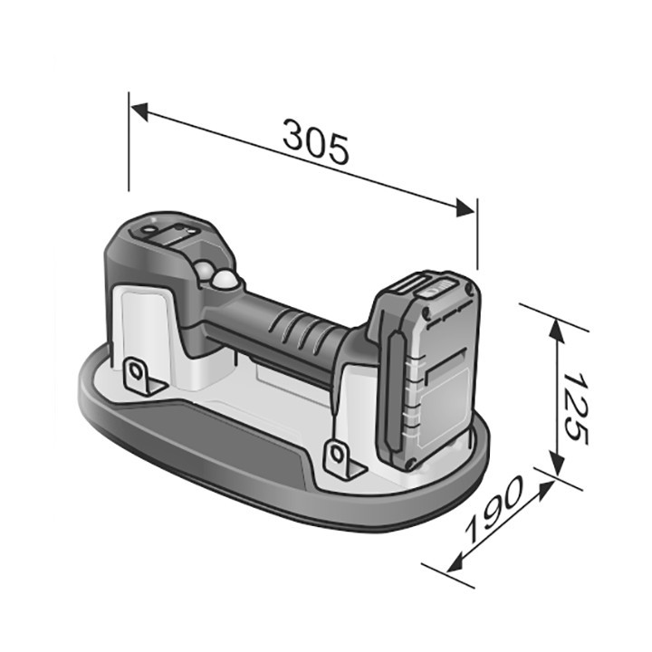 قاپک شارژی فلکس مدل VLP 18.0 C