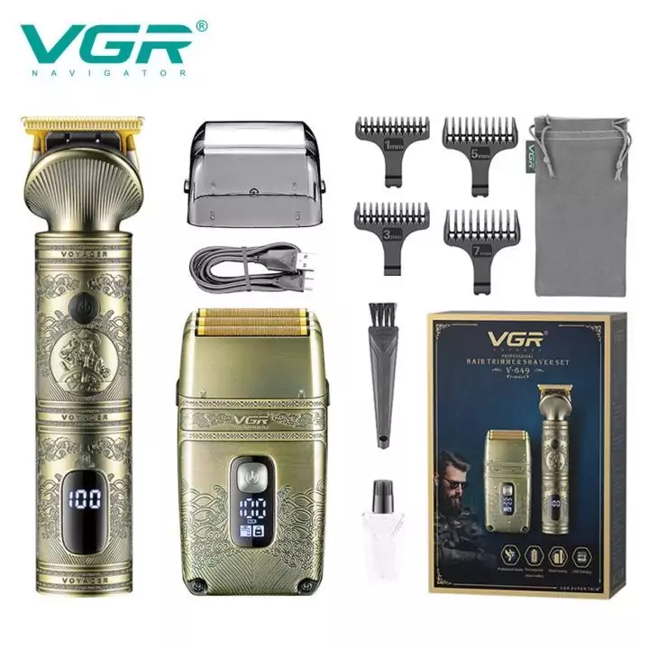 ست ماشین اصلاح وی جی آر V-649