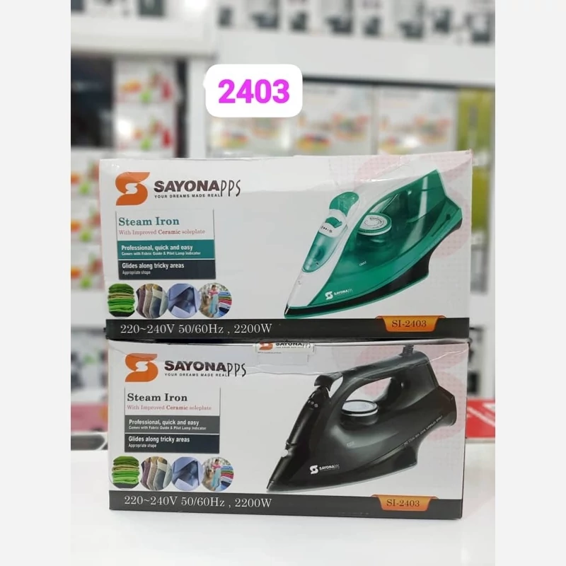 اتو بخار سایونا مدل 2403