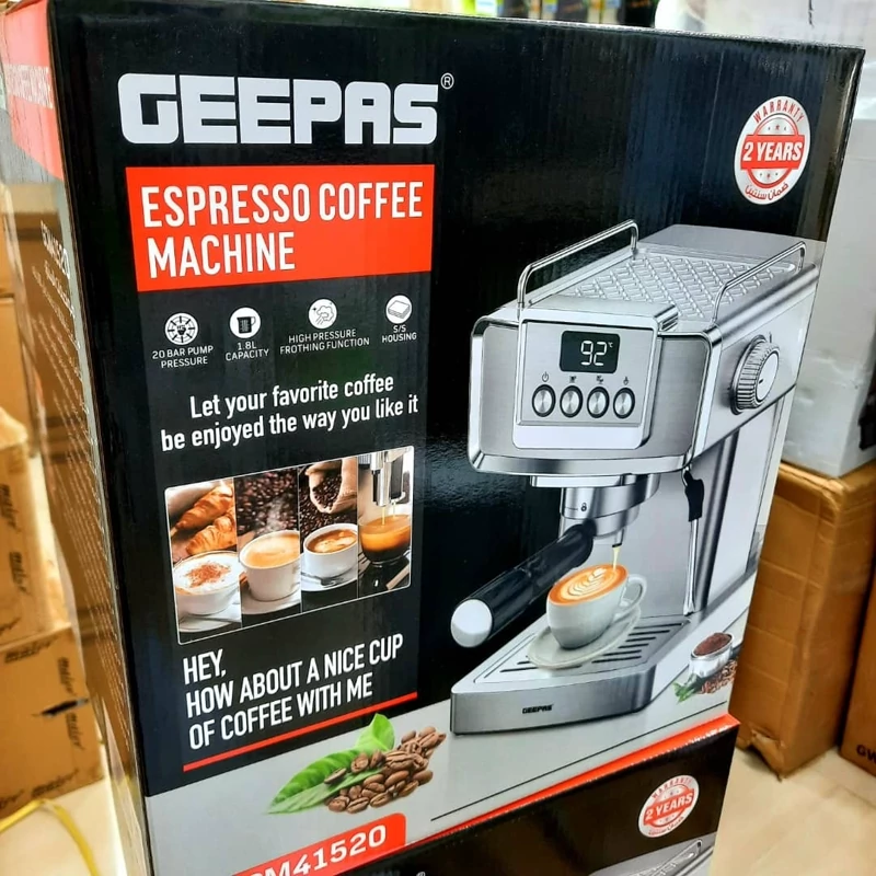 اسپرسوساز جیپاس مدل 41520 محصول چین ا Geepas GCM41520 COFFEE MAKER