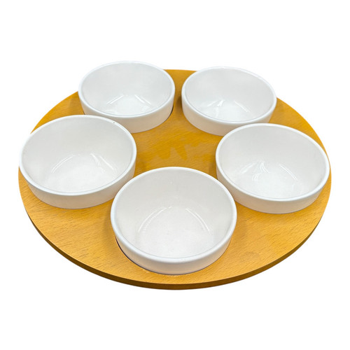 اردورخوری مدل بامبو طرح پیاله دار چرخشی