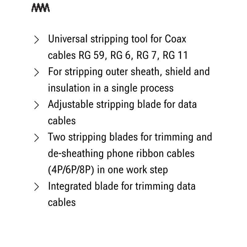 انبر کابل لخت کن کابل کواکسیال کنیپکس مدل 166006SB سایز 5 اینچ