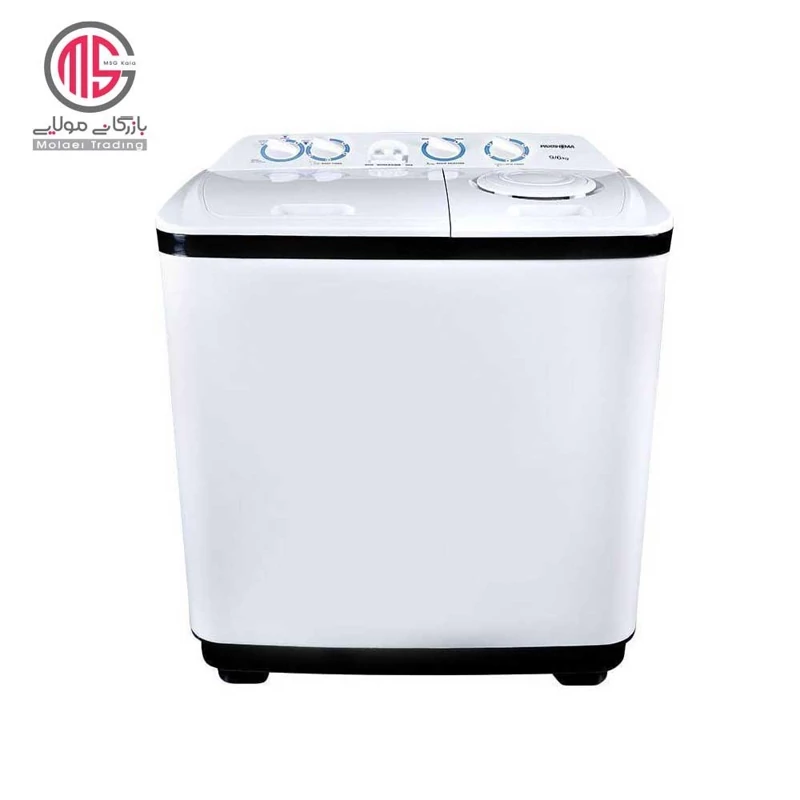 ماشین لباسشویی دوقلو پاکشوما 9.6 کیلویی مدل PTN-9604AJ*(پس کرایه )