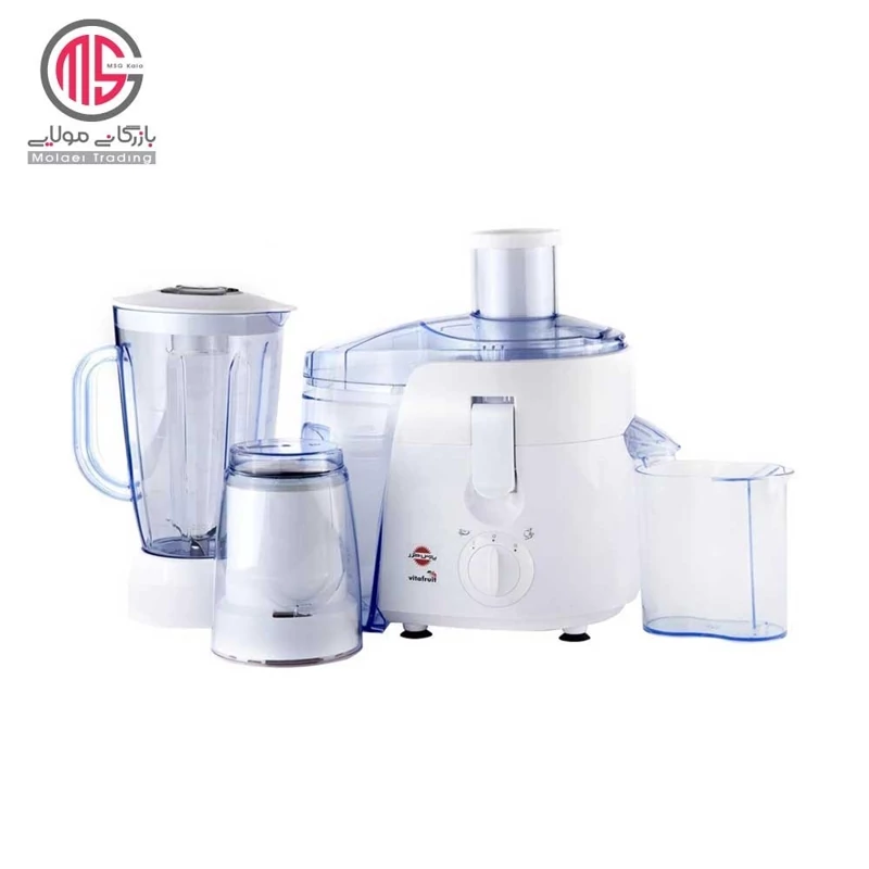 آبمیوه گیری پارس خزر مدل ویتافروت با پارچ شیشه ای(پس کرایه )
