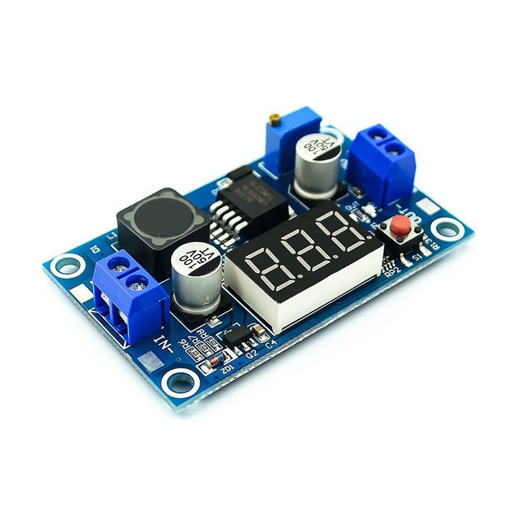 ماژول رگولاتور افزاینده ولتاژ مدل voltage display کد 15w