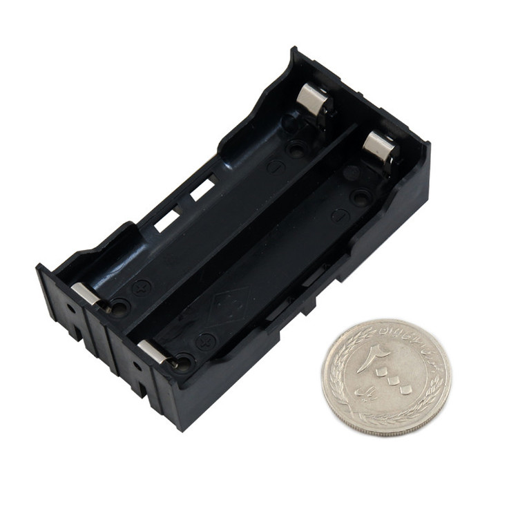 محفظه باتری مدل 2cell-18650 کد sep بسته 2 عددی