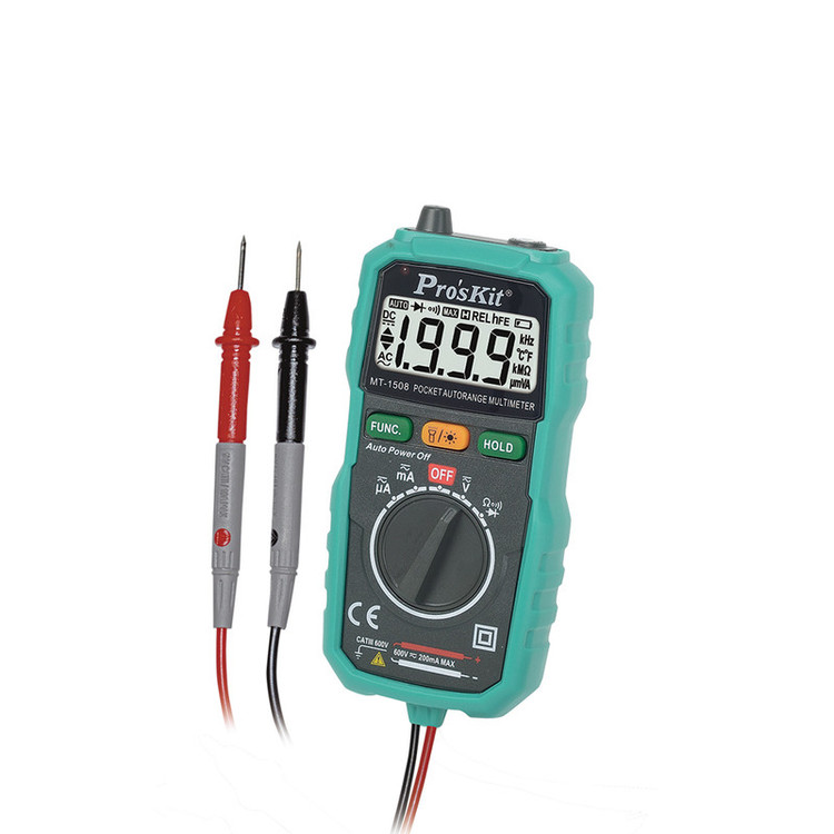 مولتی متر دیجیتال پروسکیت مدل MT-1508