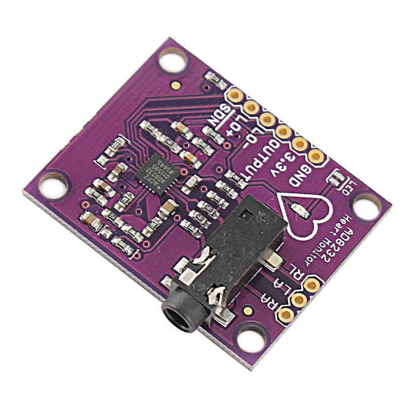 ماژول سنسور الکتروکاردیوگرافی مدل AD8232