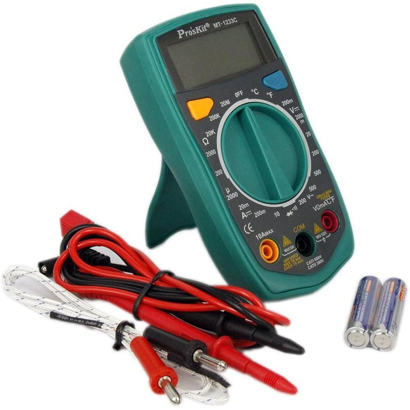 مولتی متر دیجیتال پروسکیت مدل MT-1233C