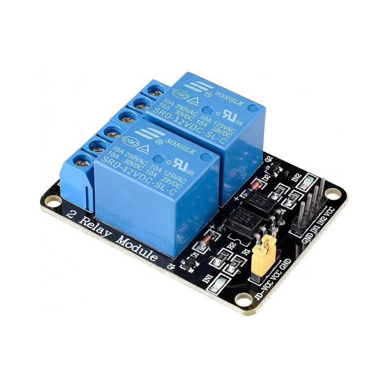 ماژول رله مدل 2R-12V