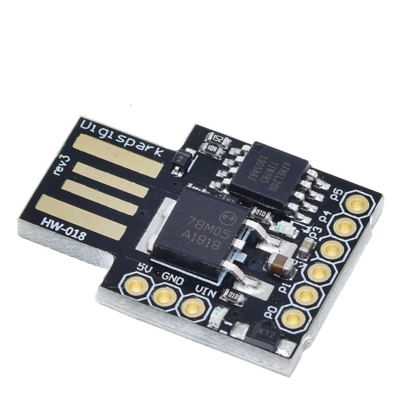 برد راه انداز میکروکنترلر مدل ATtiny85 - Digispark