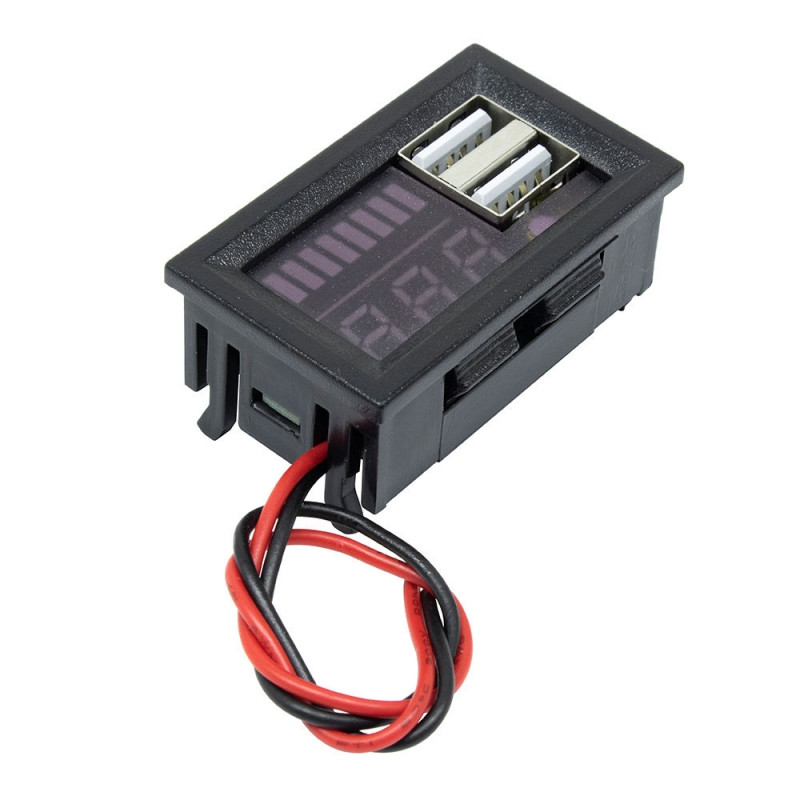 نمایشگر سطح شارژ باتری مدل USB