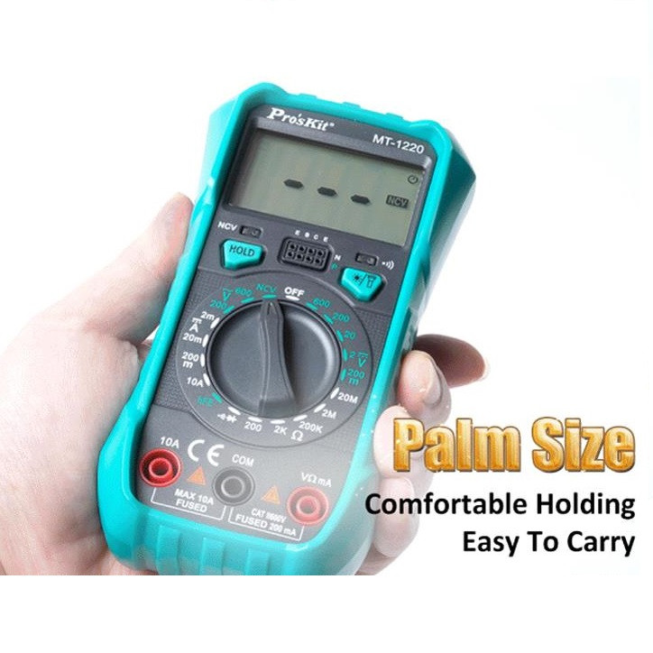 مولتی متر دیجیتال پروسکیت مدل MT-1220