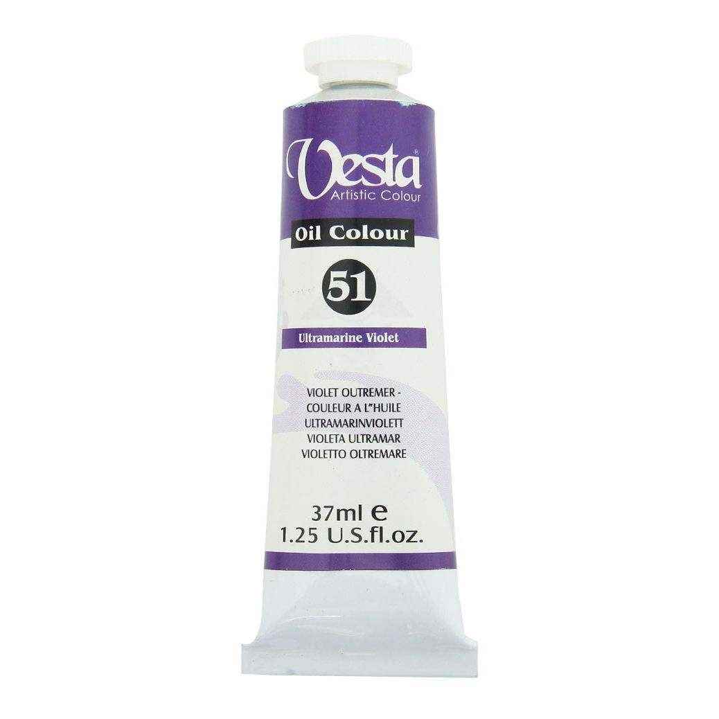 رنگ روغن 37میل وستاکد51 Violet Ultramarine