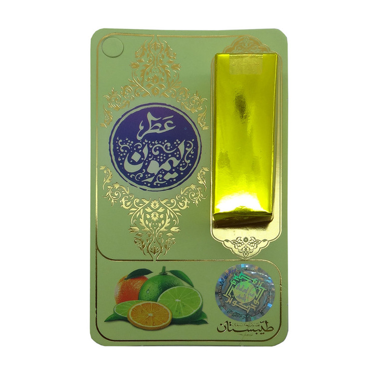عطر جیبی طیبستان مدل لیمون حجم 1 میلی لیتر