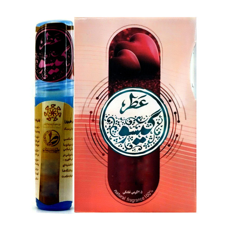 عطر جیبی طیبستان مدل گیسو حجم 2.5 میلی لیتر