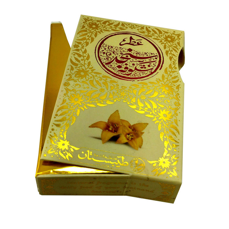 عطر جیبی طیبستان مدل شکوفه سنجد حجم 5 میلی لیتر