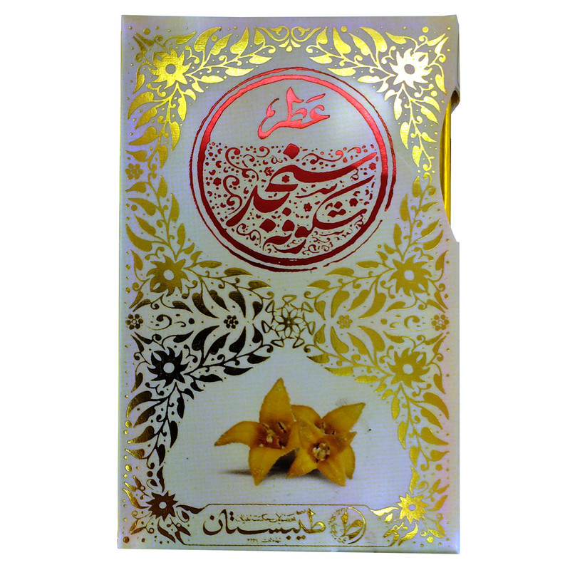عطر جیبی طیبستان مدل شکوفه سنجد حجم 5 میلی لیتر