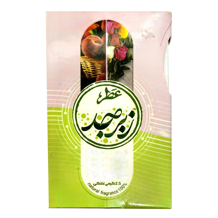 عطر جیبی طیبستان مدل زبرجد وزن 2.5 گرم