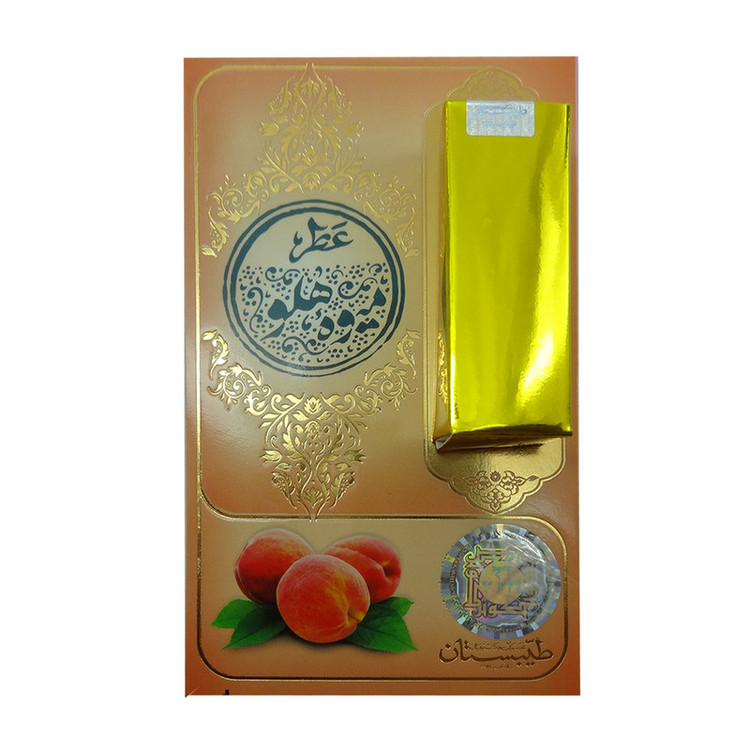 عطر جیبی طیبستان مدل میوه هلو حجم 1 میلی لیتر
