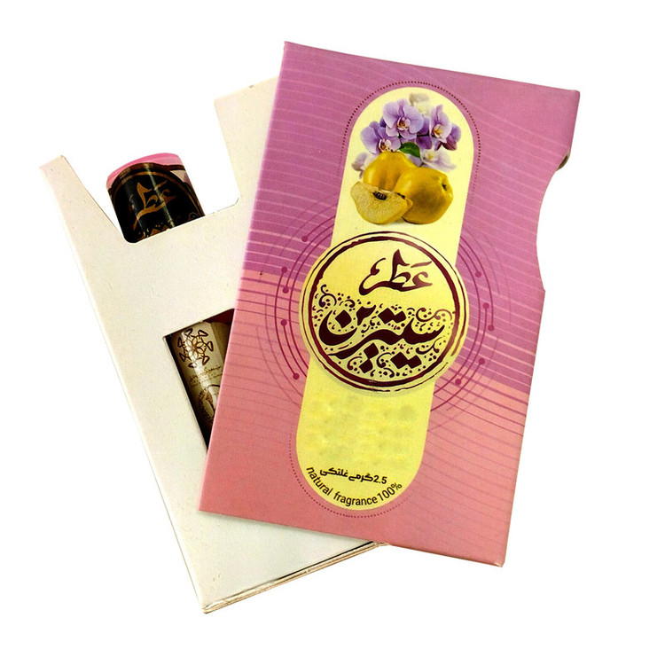 عطر جیبی طیبستان مدل سیترین وزن 2.5 گرم