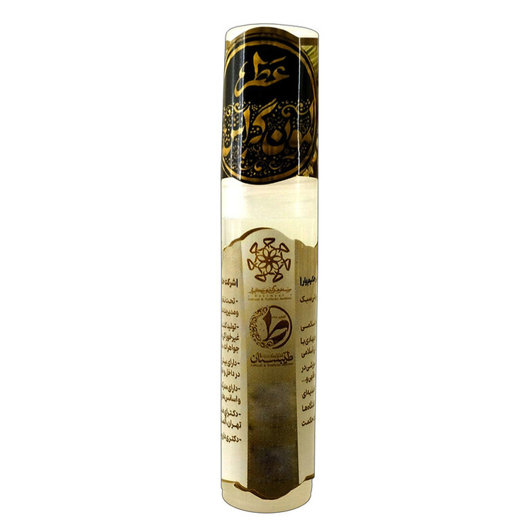 عطر جیبی طیبستان مدل لمون گراس طرح غلطکی کد 102477 حجم 2.5 میلی لیتر