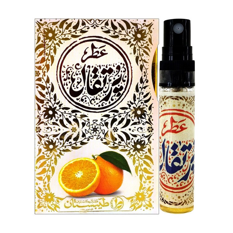 عطر جیبی طیبستان مدل پرتقال کد 102490 حجم 5 میلی لیتر