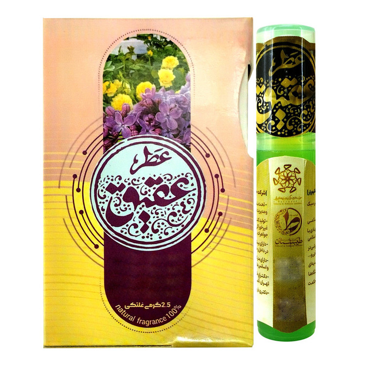 عطر جیبی طیبستان مدل عقیق کد 102502 حجم 2.5 میلی لیتر