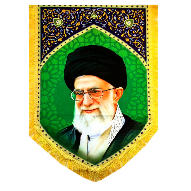 پرچم مدل بیرق دالبری محراب طرح مقام معظم رهبری کد 103162