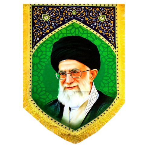 پرچم مدل بیرق دالبری محراب طرح مقام معظم رهبری کد 103162