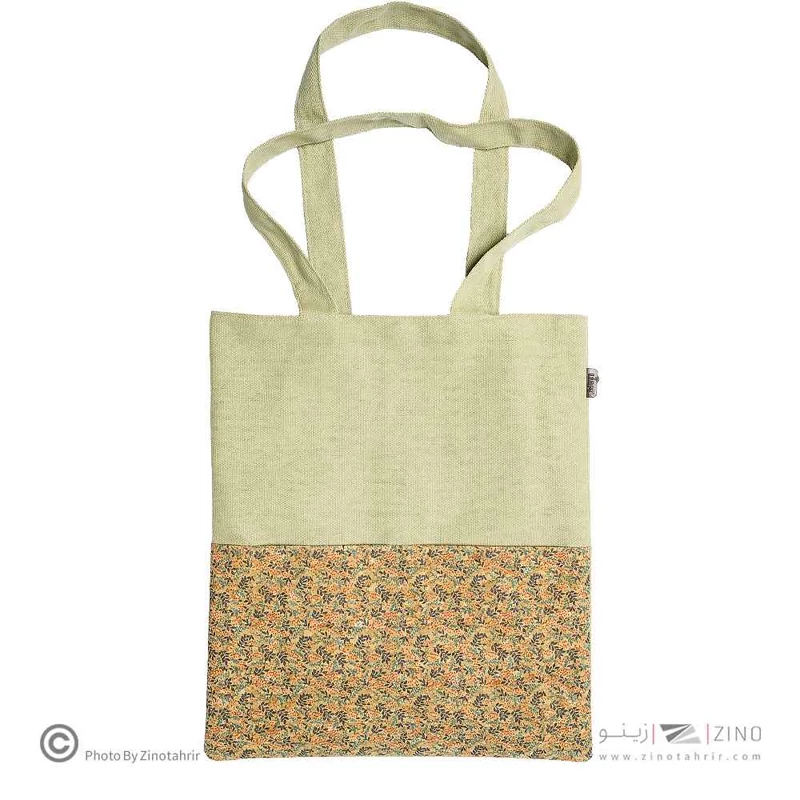 ساک خرید(توت بگ) بزرگ چوب پنبه باروک لیام کدL-16065