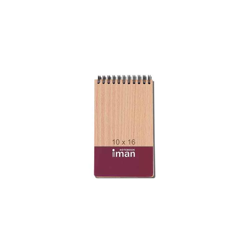 دفتریادداشت 80برگ کد9105ایمان ام دی اف 16*10