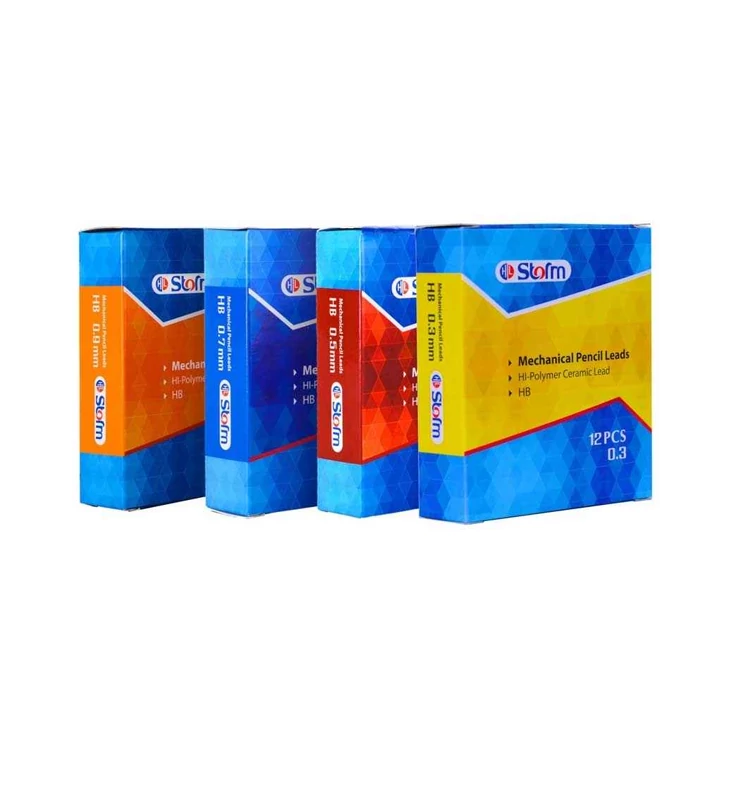 مغز مداد 0/3 (60میل) HB استورم کد HL-436*تعداد در باکس12جین*