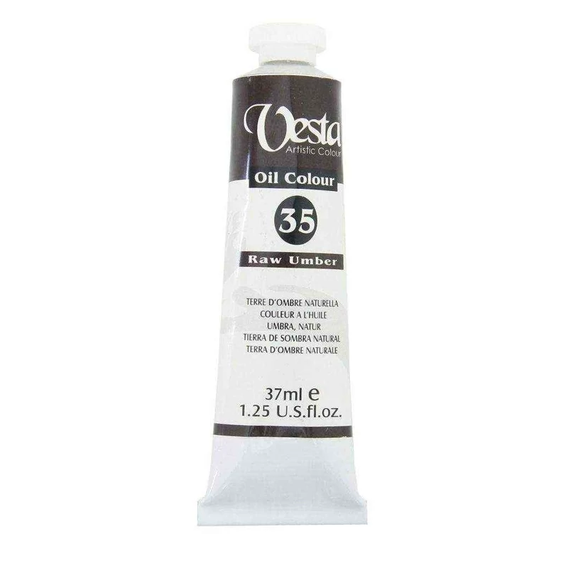 رنگ روغن 37میل وستاکد35 Umber Raw