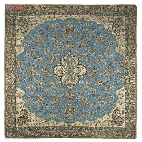 رومیزی ترمه مدل ابریشم شاه عباسی کد 654