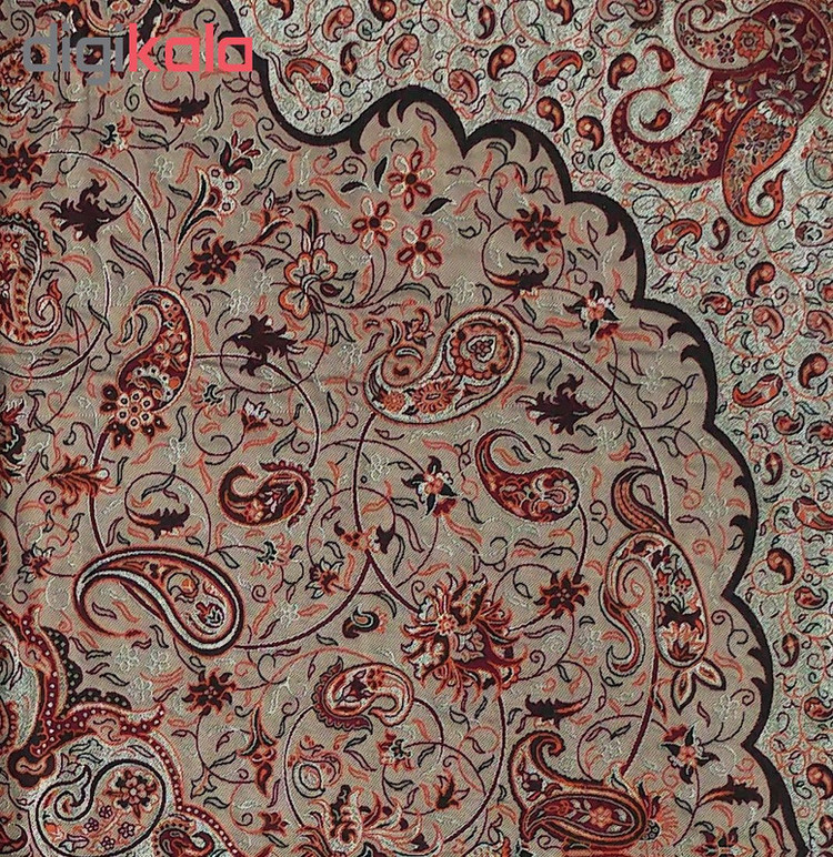 ست 5 تکه رومیزی ترمه طرح شاه عباسی کد 33