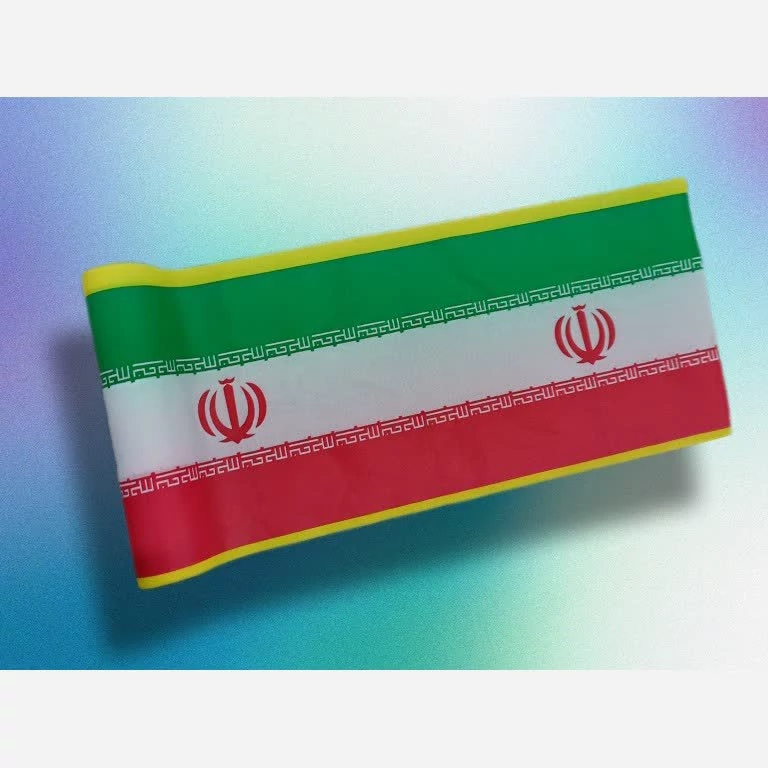 پرچم ایران افقی عرض45،پرچم ایران بصورت کتیبه متری