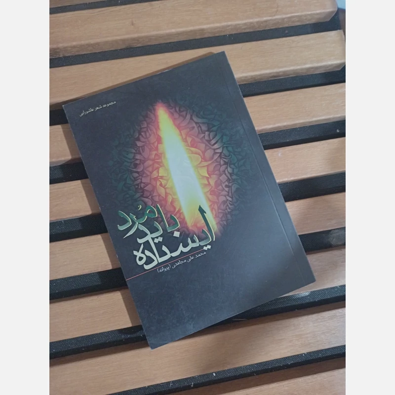 کتاب ایستاده باید مرد مجموعه شعر عاشورایی