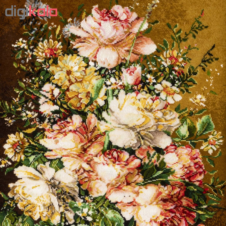 تابلو فرش دستباف سی پرشیا طرح گل 800 کد 901704