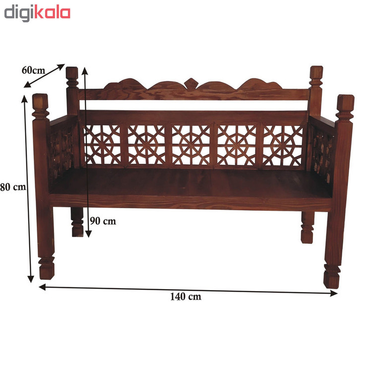 نیمکت طرح سنتی مدل m510