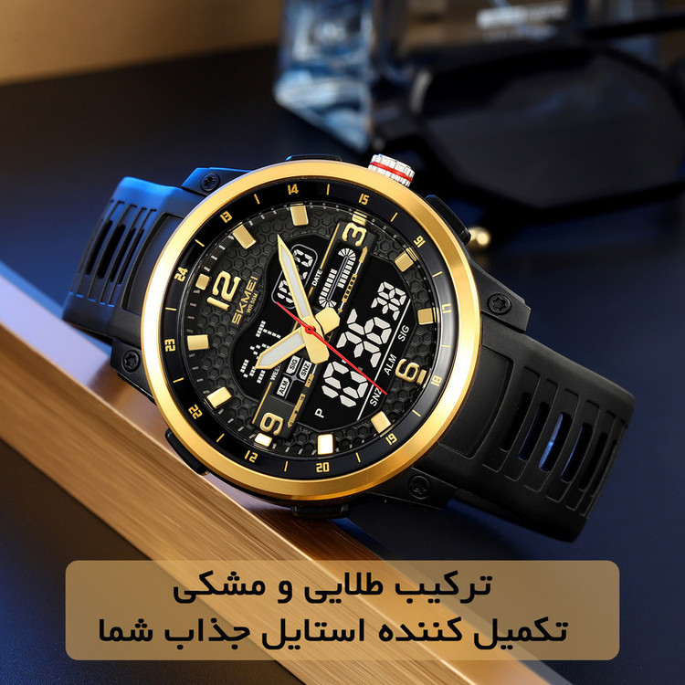 ساعت مچی دیجیتال مردانه اسکمی مدل 2401 GD