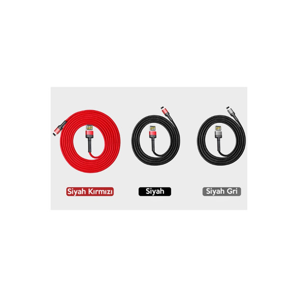 کابل تبدیل USB به لایتنینگ باسئوس مدل CALKLF-HG1 Cafule Special Edition طول 2 متر