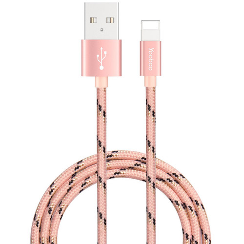 کابل تبدیل USB به لایتنینگ یوبائو مدل YB-422 طول 1 متر