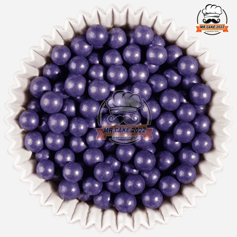 مروارید خوراکی بنفش 40 گرمی