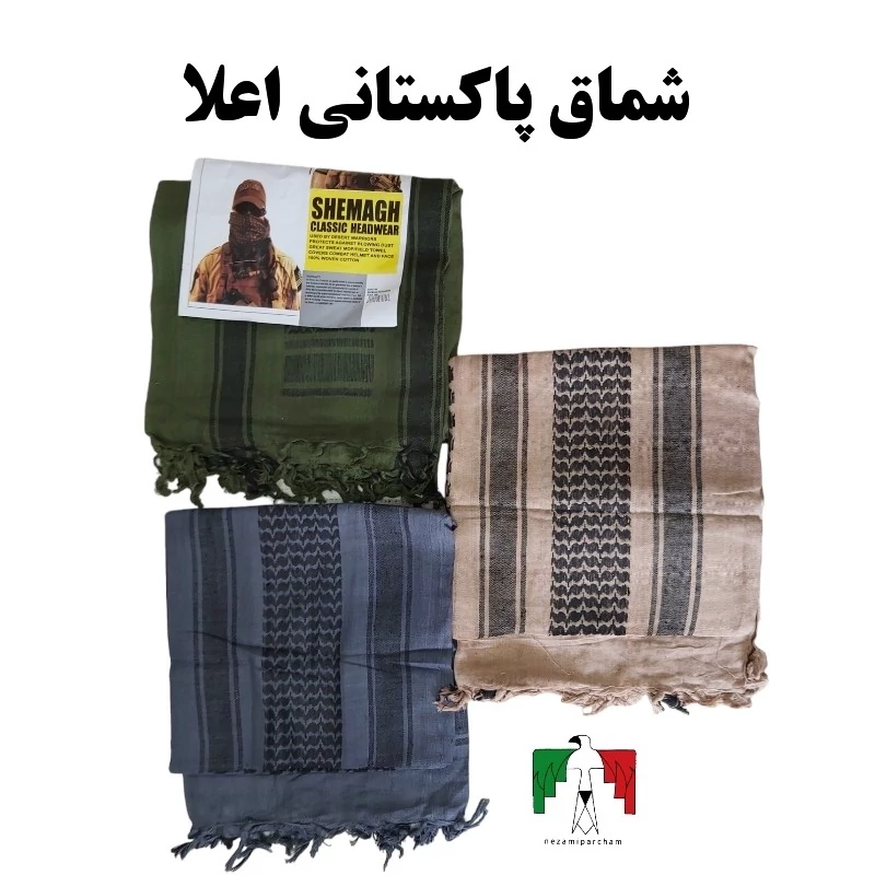 شماق تاکتیکال طرح آمریکایی چفیه نظامی شماق تراکم بالا شماق کوهنوردی ضخیم درجه یک چفیه عراقی کردی عربی