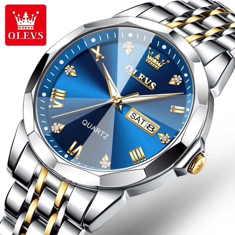 ساعت مچی مردانه  اورجینال olevs  9931