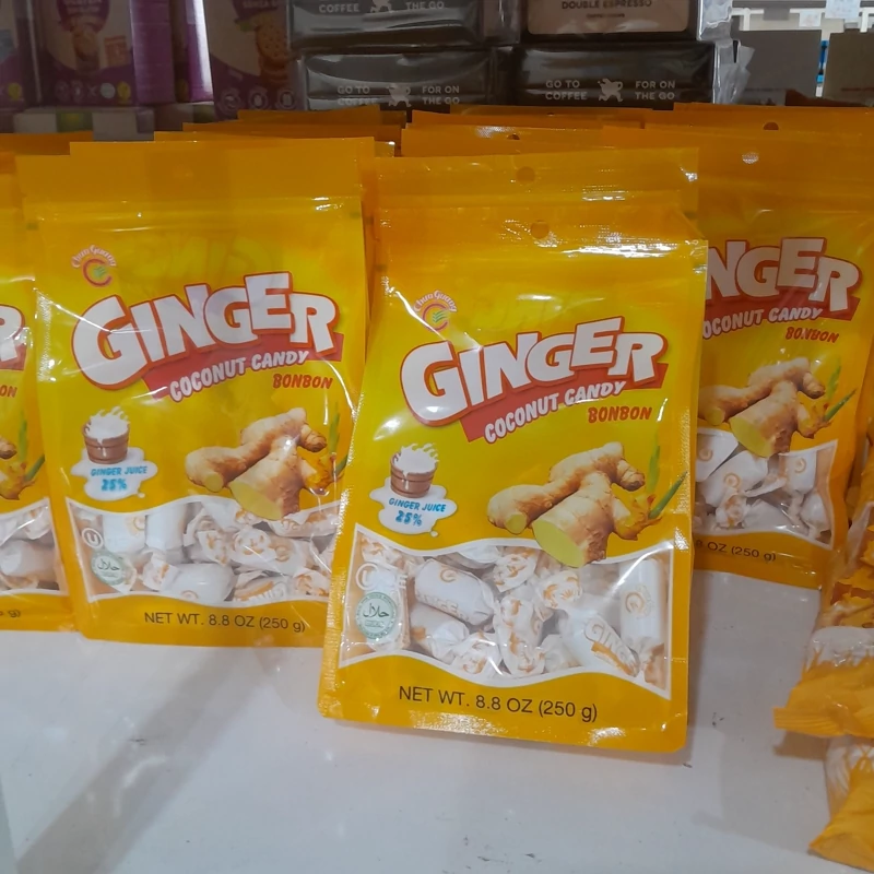 آبنبات زنجبیل جینجر 250 گرمی ( اصل )