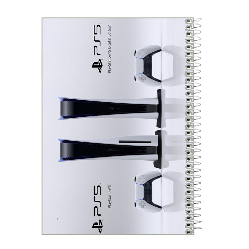 دفتر مشق 40 برگ طرح Ps5 کد f422
